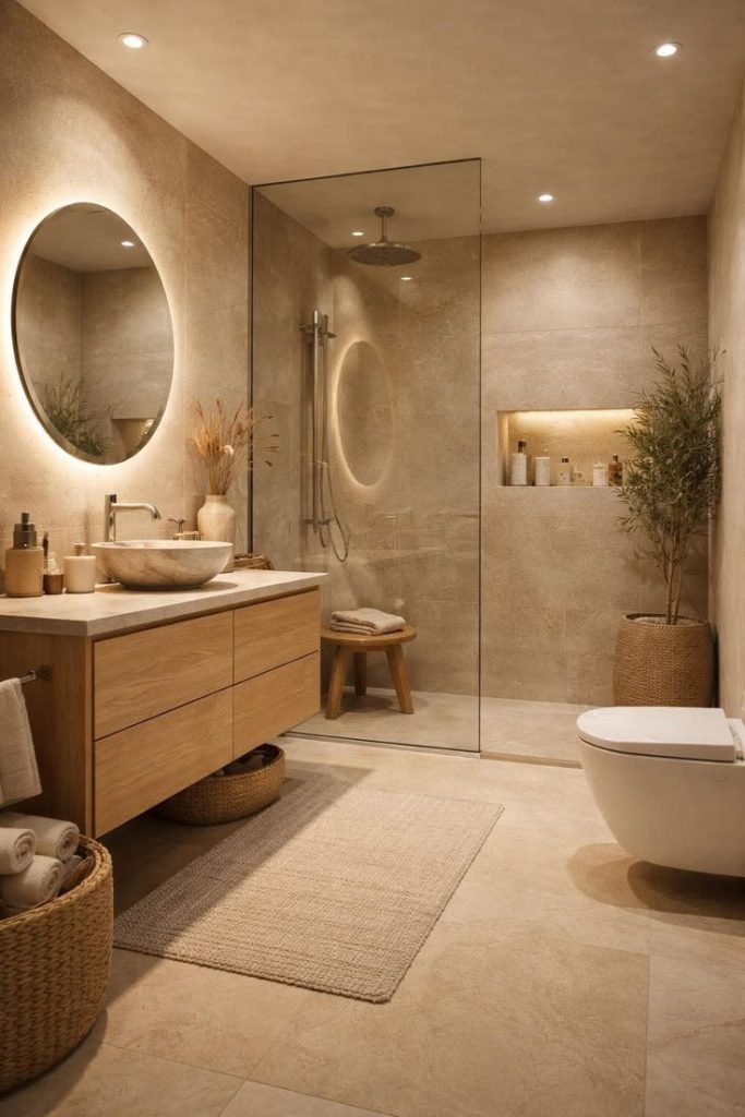 badkamer met beton cire